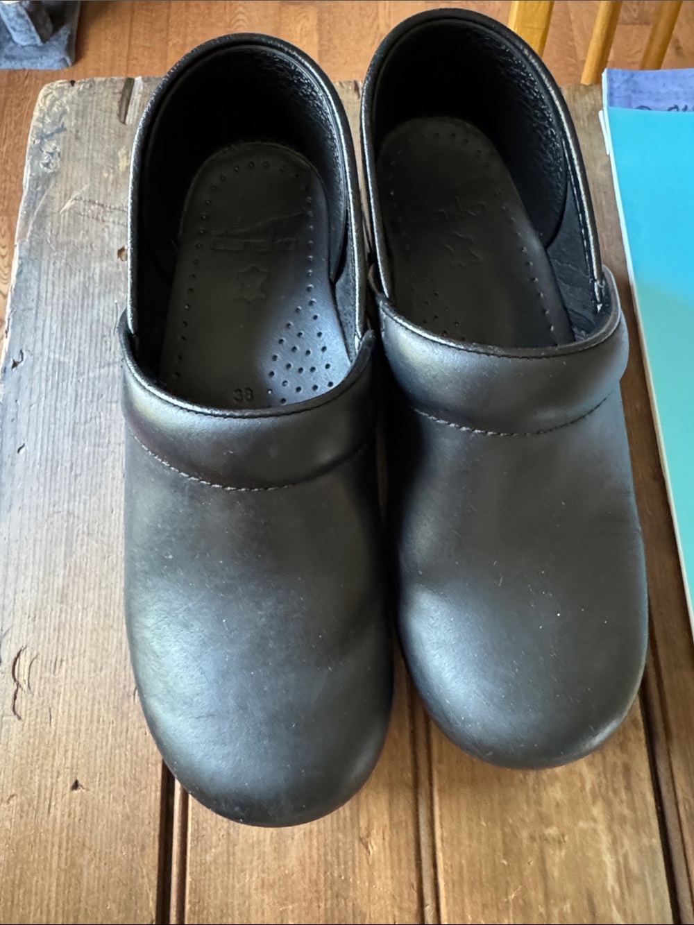 Dansko black clogs